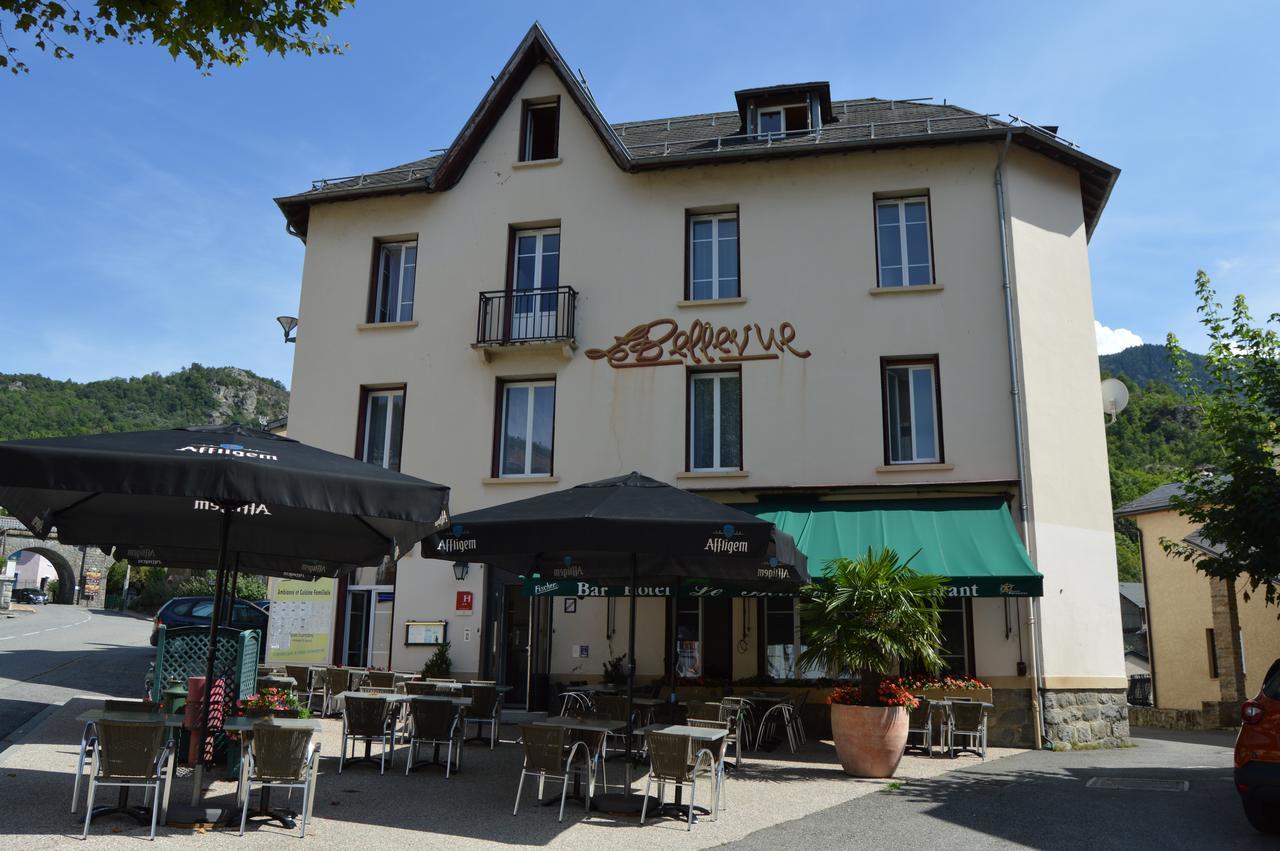 Hotel Restaurant Le Bellevue Ax-les-Thermes Eksteriør billede